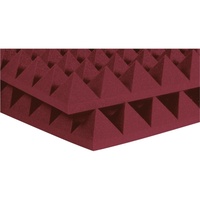 2" SF Pyramid 2' x 2' Panels - Burgundy x 12