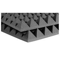 2" SF Pyramid 2' x 2' Panels - Charcoal x 12