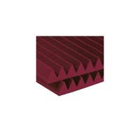 2" Studiofoam Wedge 2' x 4' Panels - Burgundy x 12