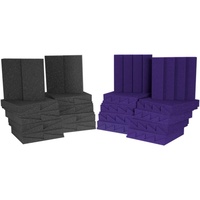D36 Room Kit: Charcoal + Purple x 36 Panels