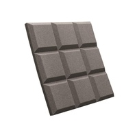 2" SonoFlat Grid 2' x 2' Panels - Charcoal x 16