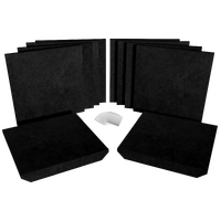 SonoKit1: 8 x SLite Panels 2 x Bass Traps - Black