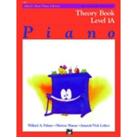 Alfred's Basic Piano Library Theory Book Level 1A
