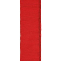 Woven Padded Guitar Strap,  3" Wide Red, by D'Addario