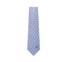 Necktie Silk - Blue w/Grand Pianos
