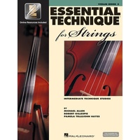 Hal Leonard 868074 Essential Technique For Strings With Eei - Violin Book 3