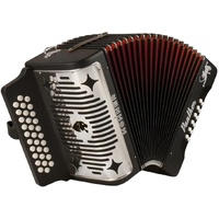 Hohner 3100GB Panther 3-Row GCF Diatonic Accordion