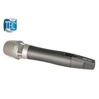MIPRO Rechargeable 2.4GHz Digital Handheld Transmitter with Condenser capsule. Battery Status Displa