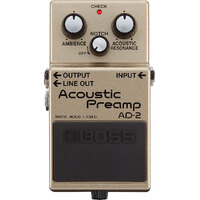 Boss AD-2 Acoustic Preamp Compact Pedal