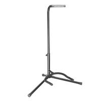 Adam Hall SGS101 Black Universal Guitar Stand for acoustic, bass and electric guitars