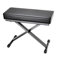 Adam Hall SKT17 Folding Keyboard Bench With Extra Thick Padding