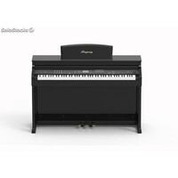 Adagio Ringway TG8862 Digital Piano - Polished Ebony with Bench