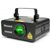 BeamZ RGB 600mW 3D Laser Effect with IR Remote Control and DMX