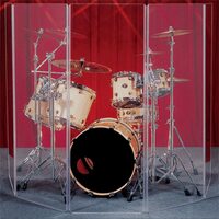 SWAMP 5 Panel Drum Shield Isolation Booth