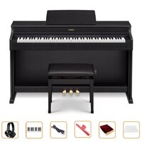 Casio Ap-470Bk Celviano Digital Piano Black W/ Bench And Bonus Bundle