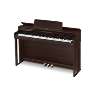 Casio AP550BN Celviano Digital Piano - Brown Rosewood, Bluetooth, 256 Polyphony, Smart Hybrid Hammer Action, 20W Speakers, MIDI Recorde