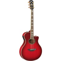 YAMAHA APX1000 CRIMSON RED BURST ELECTRIC-ACOUSTIC GUITAR