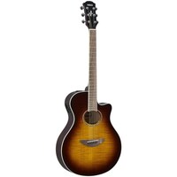 YAMAHA APX600FMTBS ACOUSTIC/ELECTRIC FLAME TOBACCO SUNBURST