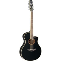 YAMAHA APX700II BLACK 12-STRING ELECTRIC-ACOUSTIC GUITAR