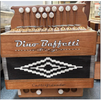 Dino Baffetti Art 28 Button Organetto Accordion Calabrese MK11 (F#) 