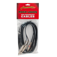 Australasian Asr10 2 Rca To 2 Jack 10' Cable