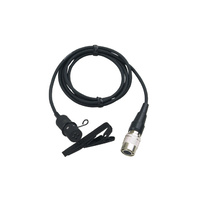 Audio Technica Mini cardioid condenser for lapel/instrument. (Inc: AT8148+8444 mounts, 8417 tie clip)