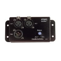 Audio Technica UniMix? 2-to-1 microphone combiner with balance control