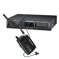 AUDIO TECHNICA  System10 Pro wireless mic system.  One RU13 receiver one BP transmitter 1x AT829cW lapel