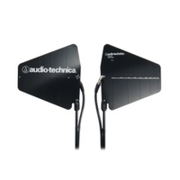 Audio Technica UHF wide-band directional LPDA passive antennas (Pr) for 440-900 MHz