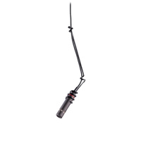 Audio Technica Cardioid condenser hanging mic.  Black. (Inc: 7.6m cable with XLR, AT8146 screen, AT8451 hanger)