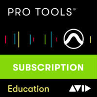 Pro Tools Subscription Multiseat License - Education Price, NEW (Minimum 5)