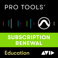 Pro Tools Subscription Multiseat License - Education Price, RENEWAL