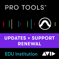 Pro Tools 1-Year Software Updates + Support Plan RENEWAL -- Institution