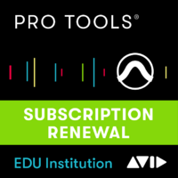 Pro Tools 1-Year Subscription RENEWAL -- Institution