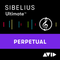 Sibelius | Ultimate Perpetual License -- Education Pricing with 1-year Update & Support Plan