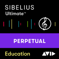 Sibelius | Ultimate Perpetual License -- Education Pricing with Update Plan + PhotoScore & NotateMe & AudioScore