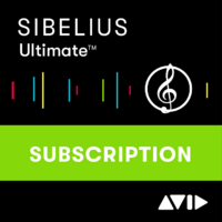 Sibelius | Ultimate Standalone 1-Year Subscription - Multiseat Expansion Seat