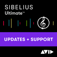 Sibelius | Ultimate Perpetual License with 1-year Update & Support Plan + PhotoScore & NotateMe & AudioScore
