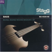 Stagg 5 String Bass Set 45-125