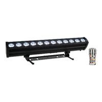 Event Lighting BAR12X12OB - Bar 12 x 12 RGBWAU, IP65, battery and WDMX, 40 degree