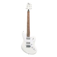 Badger Classic Offset Electric Guitar (White)