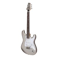 Badger Classic ST-Style Electric Guitar (Silver)