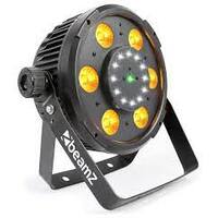 BeamZ 3-in-1 LED Multi Effects RGBW LED Par with SMD Strobe, and RG Laser