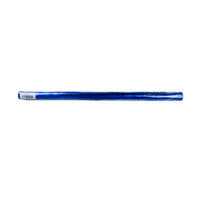 Event Lighting CFBL32STM - Confetti 1.5cm*10m Flameproof Metallic Blue Streamer in 32 pack sleeve