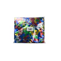 CFMC1RM - Confetti 2cm*5cm Flameproof Metallic Multi colour rectangles in 1Kg Bag