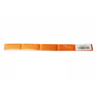 Event Lighting CFOR01RECO - Orange Rice Paper Confetti 2cm*5cm 100g