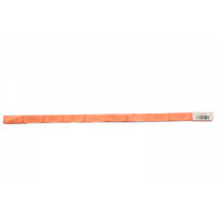 CFOR01RU - Confetti 2cm*5cm Flameproof UV paper Fluro Orange rectangles in 100g sleeve