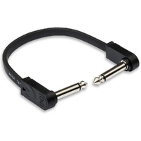 HOSA Gtr Patch Cable RA-Same 1ft