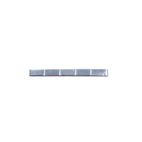 CFSL01RM - Confetti 2cm*5cm Flameproof Metallic Silver rectangles in 100g sleeve