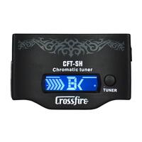 Crossfire Guitar Sound-Hole Mounted Chromatic Tuner with Built-in Microphone